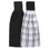 Plaid Waffle Texture Dish Cloth Kitchen Towel