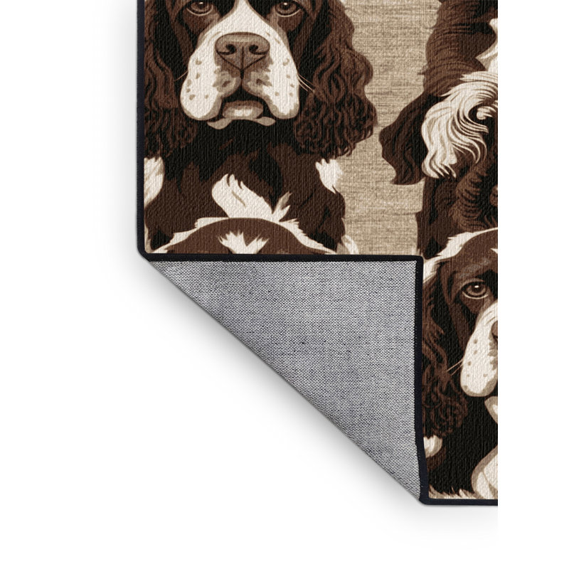  Tapis lavable American Water Spaniel, Rectangulaire 2 pi x 3 pi