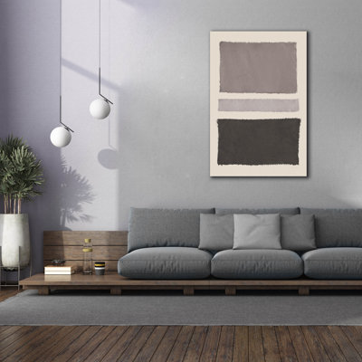 Ivy Bronx 'Painted Weaving 5a Neutral' by Piper Rhue Canvas Wall Art