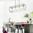 Bigyan 4 Light Kitchen Island Linear Pendant Lights-1561214118