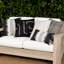 Charcoal Coordinated Set of 5 Indoor & Outdoor Throw Pillows-67943961