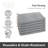 Set of 6 Kitchen Cloths Solid-101607985
