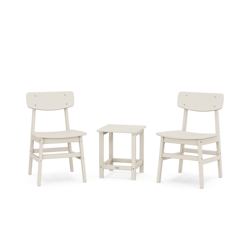 Modern Studio Urban Chair 3-Piece Seating Set, Sand