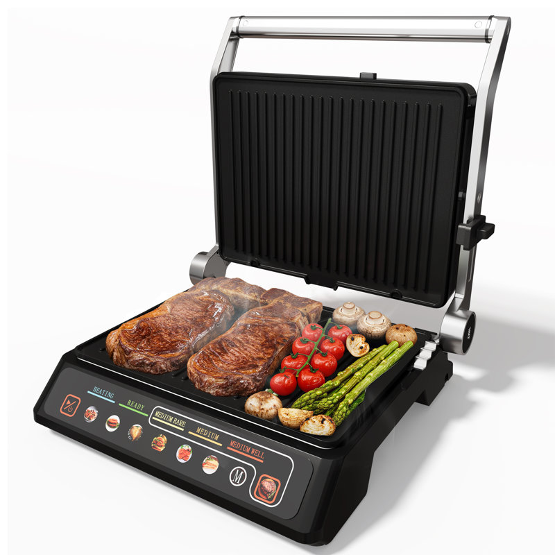 1600W 3-In-1 Indoor Grill & Griddle