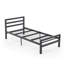 Buhara Metal Platform Bed Frame With Headboard And Footboard, Solid Premium Steel Mesh Base, Under Bed Storage Space, Easy Assembly-730398709-715200723