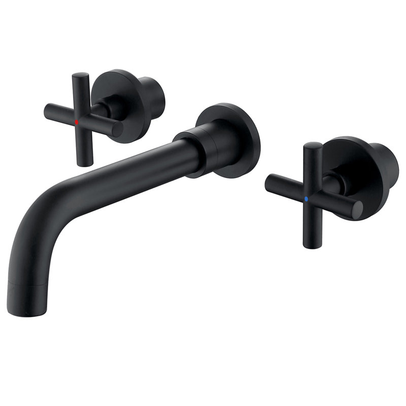 Cox 2-handle Bathroom Faucet, Matte Black
