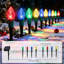 Weather Resistant Plastic Freestanding Christmas Outdoor Lights