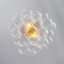Plafonnier semi-encastré 2 lumières Ornate Glam