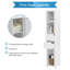 Larock Freestanding Linen Cabinet