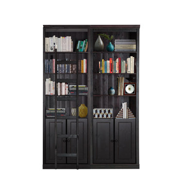 Bibliothek Bücherregal Dedrah 223 x 148 cm