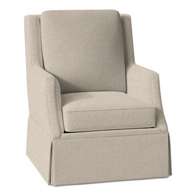Savannah Skirted Swivel Glider