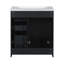 Meuble-lavabo simple avec comptoir Sevdie-994534007