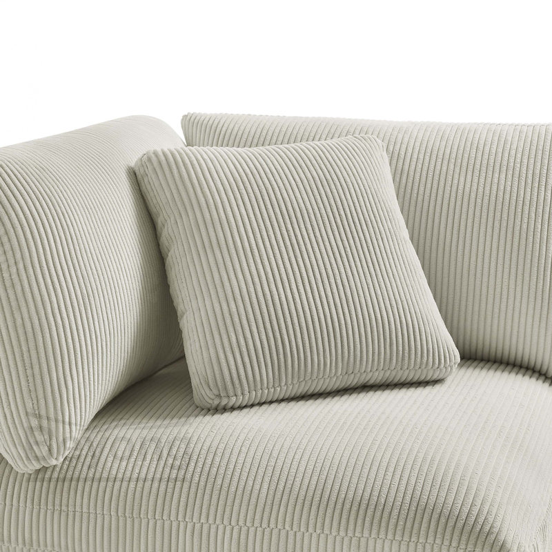 Coin de coin Chelsea - Velours côtelé beige