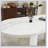 62.9 Inch Oval Dining Table For 6, Top Kitchen Table With  Base, Modern Farmhouse Design, Waterproof And Scratch-Resistant Surface