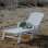 Chaise longue avec accoudoirs POLYWOOD