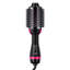Séchoir à cheveux avec brosse à air chaud à double tension et baril ovale 2,95 po