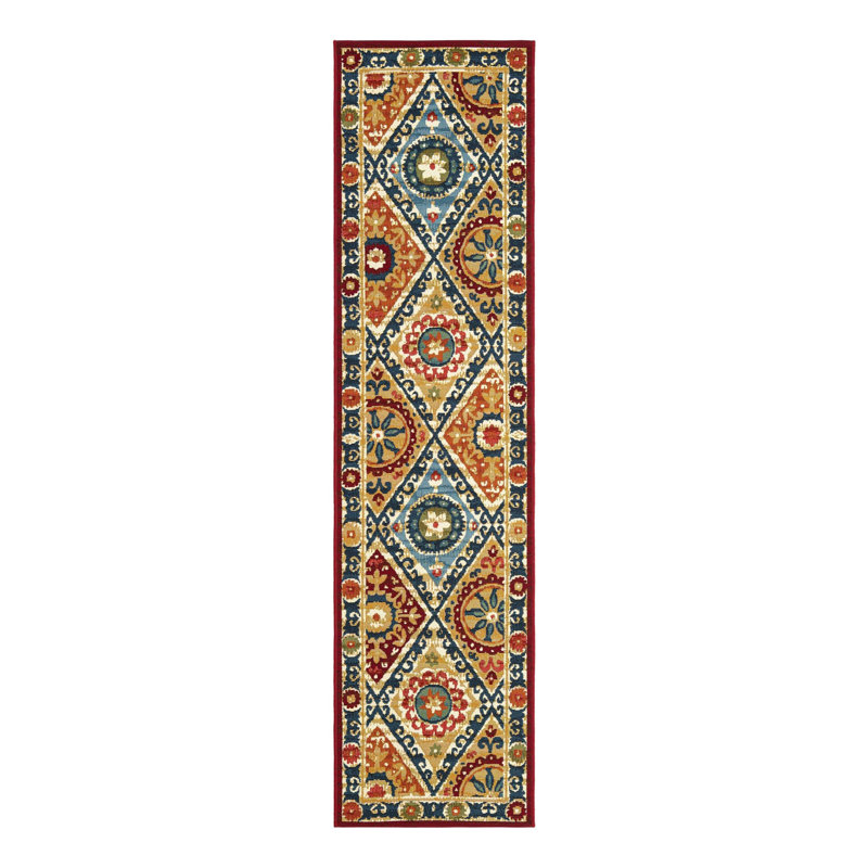 Aura Hower Indoor/Outdoor Area Rug, Runner 2' x 8'