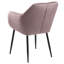 Saster 101.6 cm H Tufted Velvet Armchair-57370633