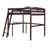 Mallika Kids Solid Wood Loft Bed with Built-In Desk-1311419666-1311419670