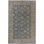 Wool Oriental Area Rug in Blue/Beige