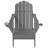 Dauji Oversize Adirondack Chair Weather-Resistant Foldable Patio Chair Wood Texture Fire Pit Chair With Cup Holder-1353010811