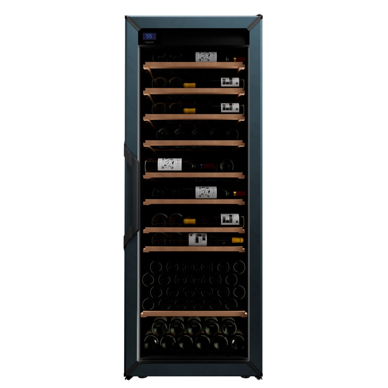 Goguette By The Eurocave Group [170+ Bottles] Freestanding Single Zone Wine Refrigerator, Slate Blue