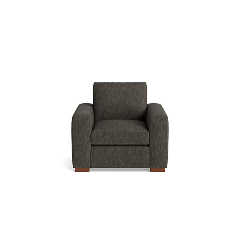 Couch Potato Chair, Performance Weave - Onyx