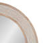 Yalina Framed Wall Mirror 28" Diameter Natural