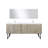 Lancy 80 in W x 20 in D Double Bath Vanity Mirror and Faucet Set-113289543