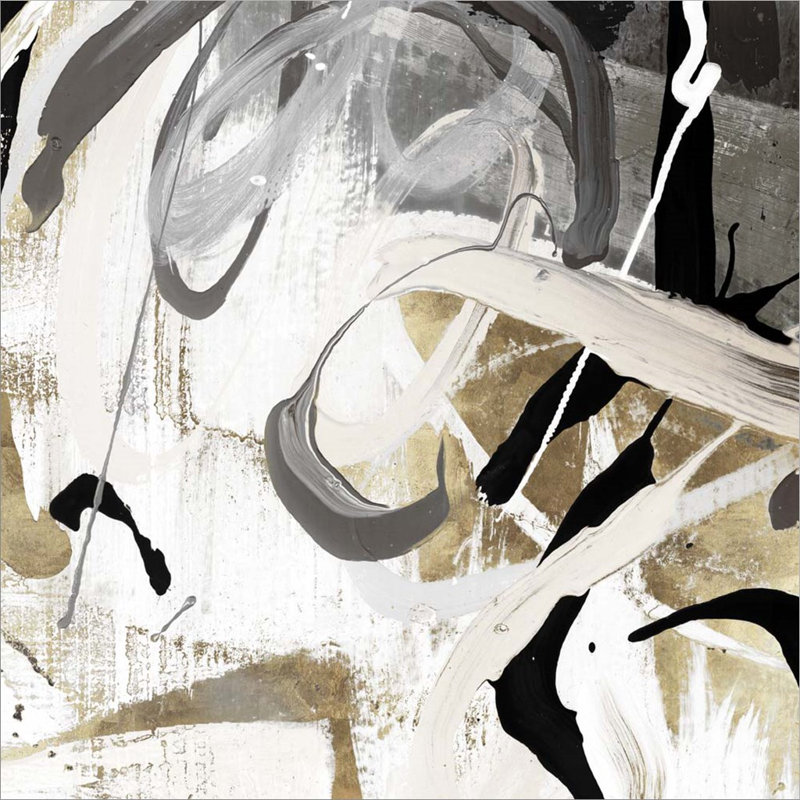 "Tangled I" par Posters International Studio - reproduction d'art sur toile tendue, H 12 po x l 12 po x P 1,5 po
