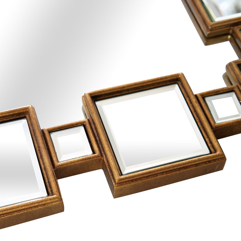 Galilhai Engineered Wood Flat Wall Mirror