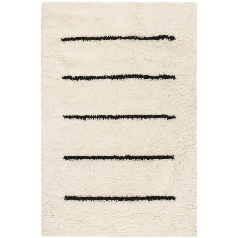Tapis en laine noué à la main Mayer, Rectangulaire 3 pi x 5 pi