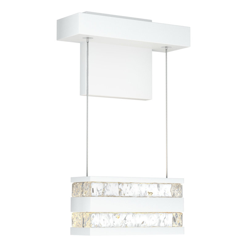 Stacks Aluminum LED Wall Sconce, White