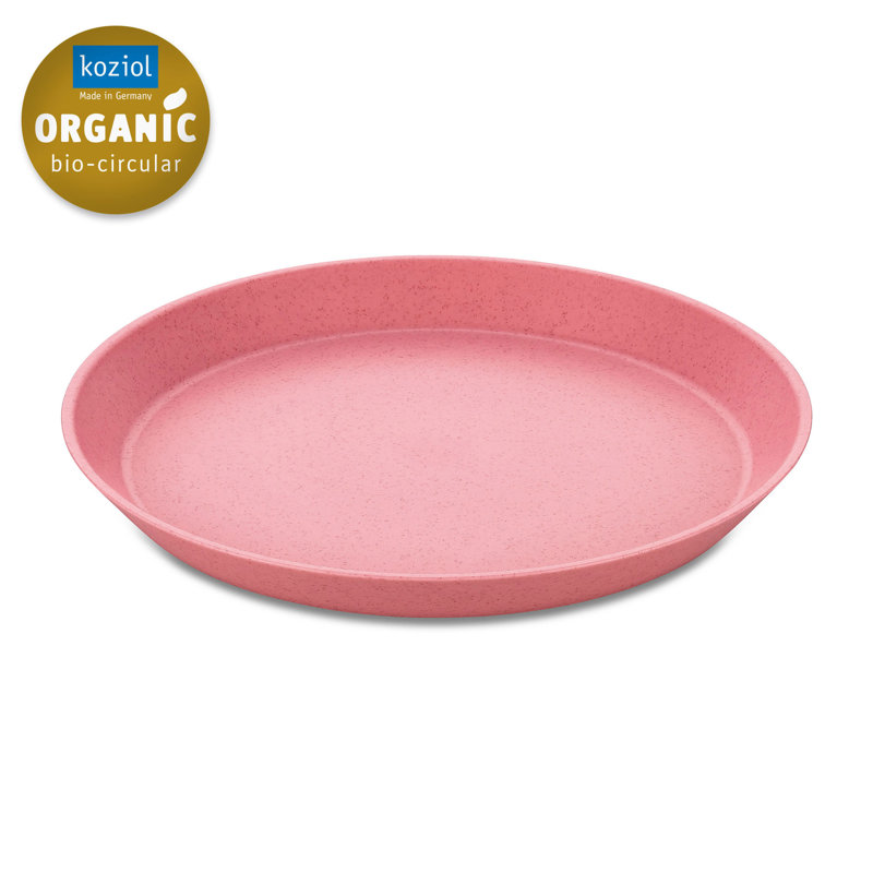 Connect Plate Small Plate, Antique pink and pink