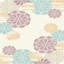 Tapis floral en polyester mauve / jaune / vert Ankney-1678256222
