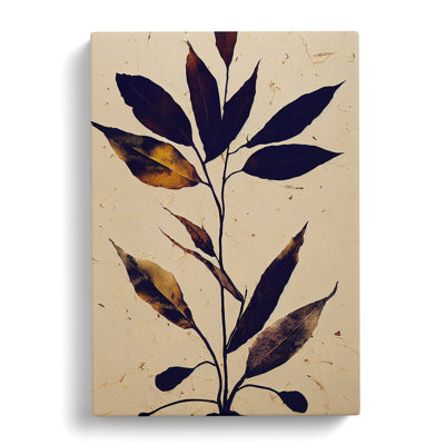 An Astonishing Leaves - Wrapped Canvas Print