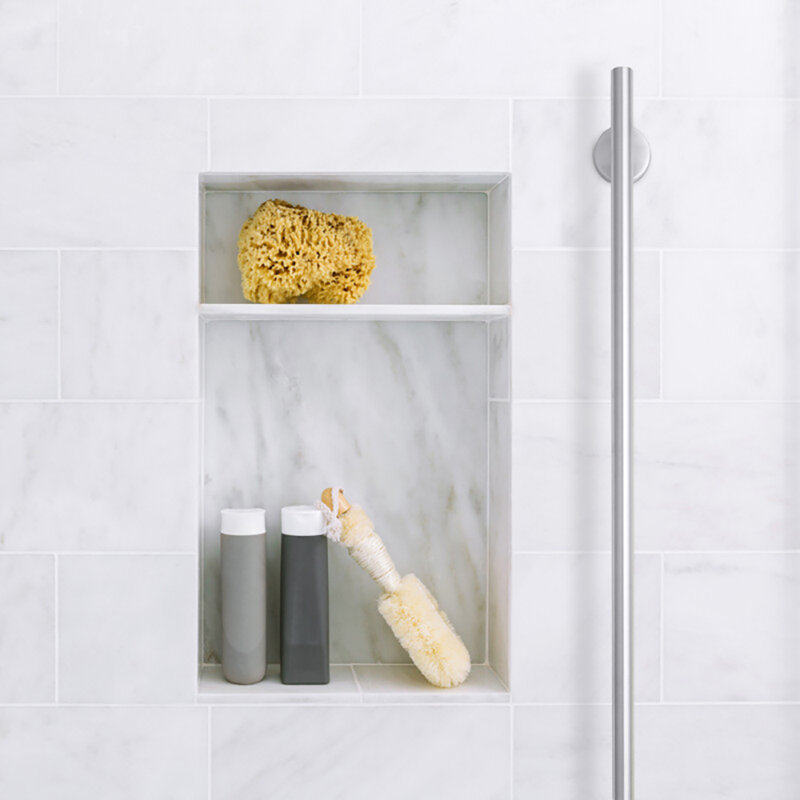 Biscayne Grab Bar Brushed Nickel 36 in, 36 in