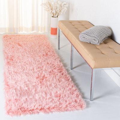 Tapis rose Martinette