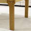Table basse 47 po robuste avec plateau tissé, sièges supplémentaires pour le salon et le couloir-117177856
