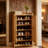 6 Layers Shoe Storage Cabinet with Doors Freestanding Entryway Shoe Cabinet with Spacious Worktop