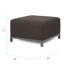 Housse pour repose-pieds à coussins carrés Woodsen-21579131