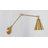 Melstone Wrought Iron Swing Arm Sconce-1373413466
