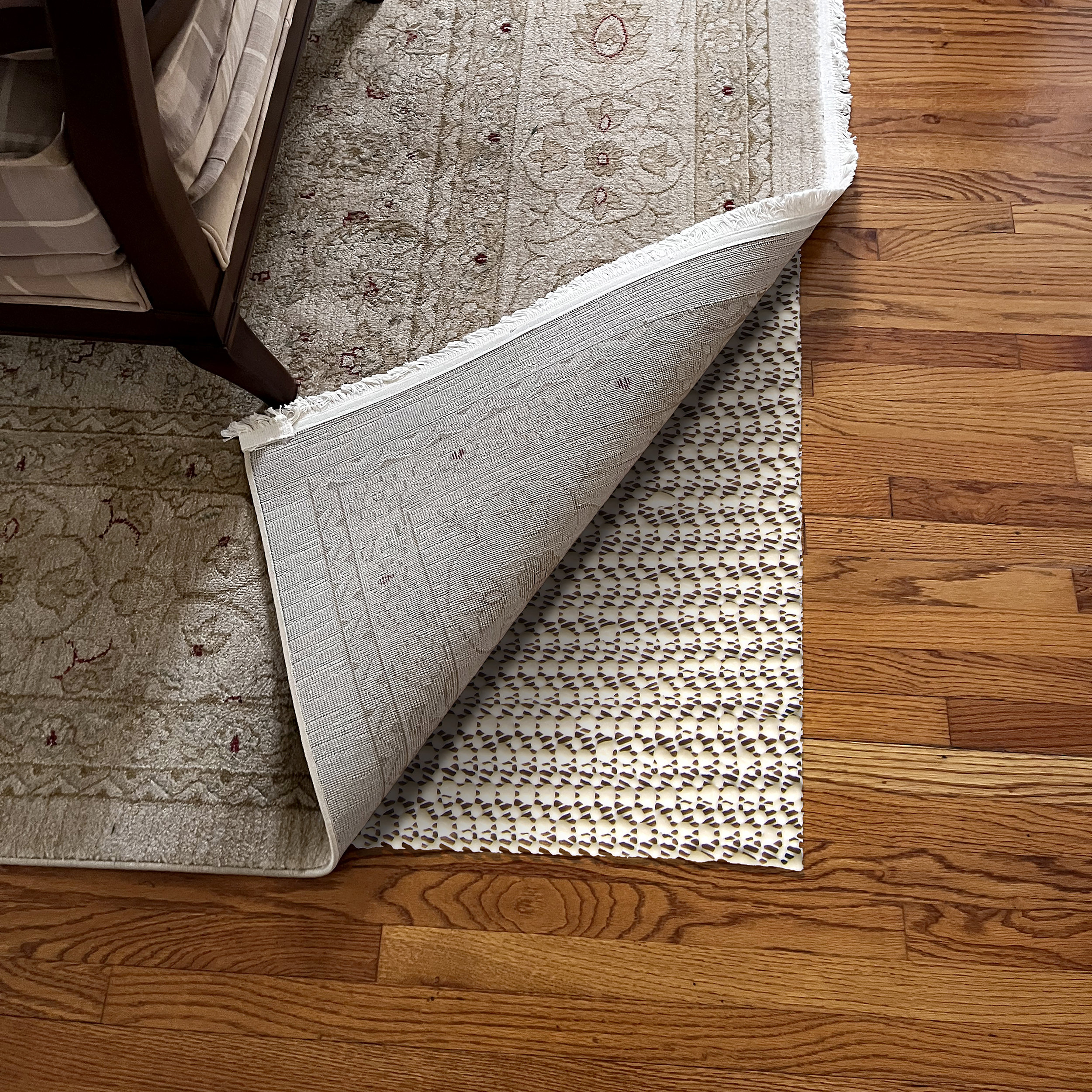 Symple Stuff Non Slip Area Rug Pad Gripping Carpet Pad for Area Rugs and  Hardwood Floors & Reviews