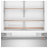 35.75" Integrated Bottom-Freezer Refrigerator-89358031