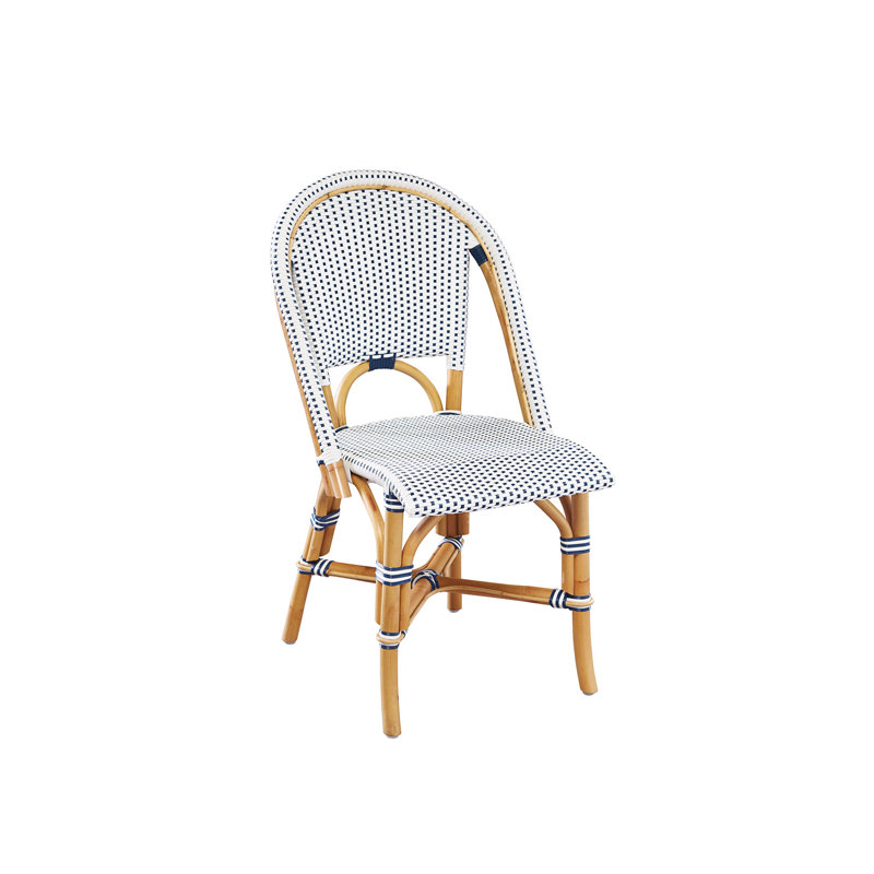 Chaise d'appoint bleue Aithen