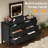 6 Drawer Dresser With Lighted Mirror-1562808281