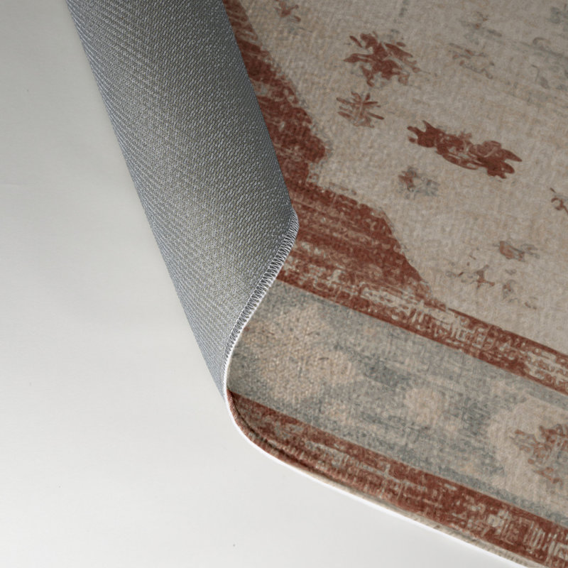 Tapis d'intérieur et d'extérieur surteint beige, Rectangle 9 pi x 12 pi