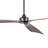 60" 3 - Blade Propeller Ceiling Fan With LED Lights And Remote Control-560736065