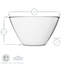 Basic Glass Kitchen Mixing Bowls - 435ml-53917931