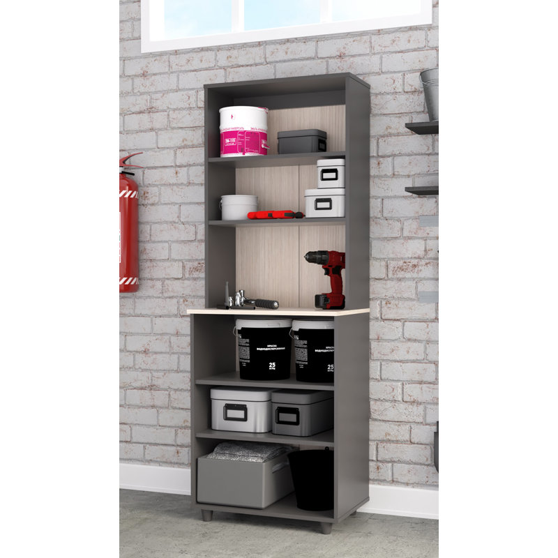Unité de rangement de garage H 66,1 po x l 23,6 po x P 15,4 po Jezelle